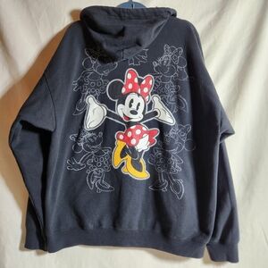 Disney womens mini mouse hoodie Plus size 2XL
